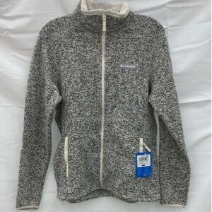Columbia Women's fleece Gray Jacket New
